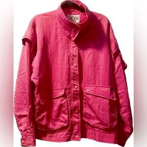 SKYR vintage 80’s utility windbreaker oversized bomber jacket